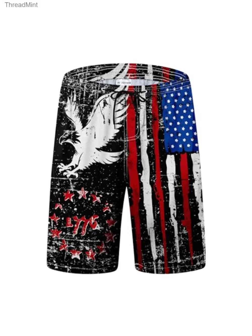 Men's Quick Dry Board Shorts with Mesh Lining, UPF 50+ Swim Trunks with Pockets